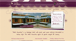 Desktop Screenshot of hotelanwesha.com